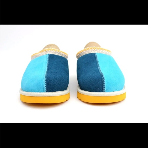 🚙🚜🚗 UGG TASMAN SLIPPERS MASHUP MARINA BLUE SIZE 11M 🚙🚜 - Picture 2 of 6